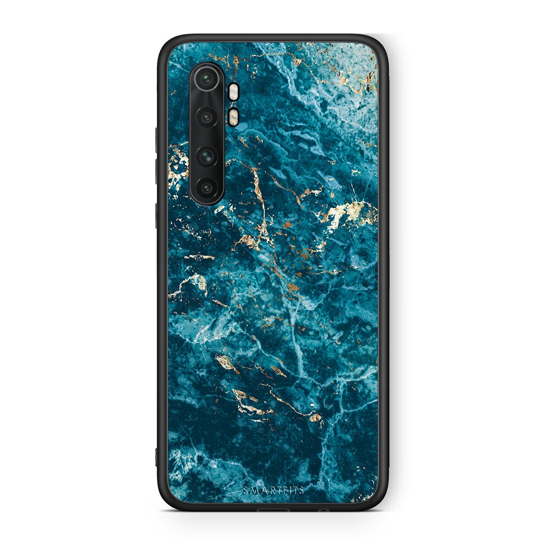 Xiaomi Mi 10 Ultra Marble Blue θήκη από τη Smartfits με σχέδιο στο πίσω μέρος και μαύρο περίβλημα | Smartphone case with colorful back and black bezels by Smartfits