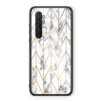 Thumbnail for 44 - Xiaomi Mi 10 Ultra  Gold Geometric Marble case, cover, bumper