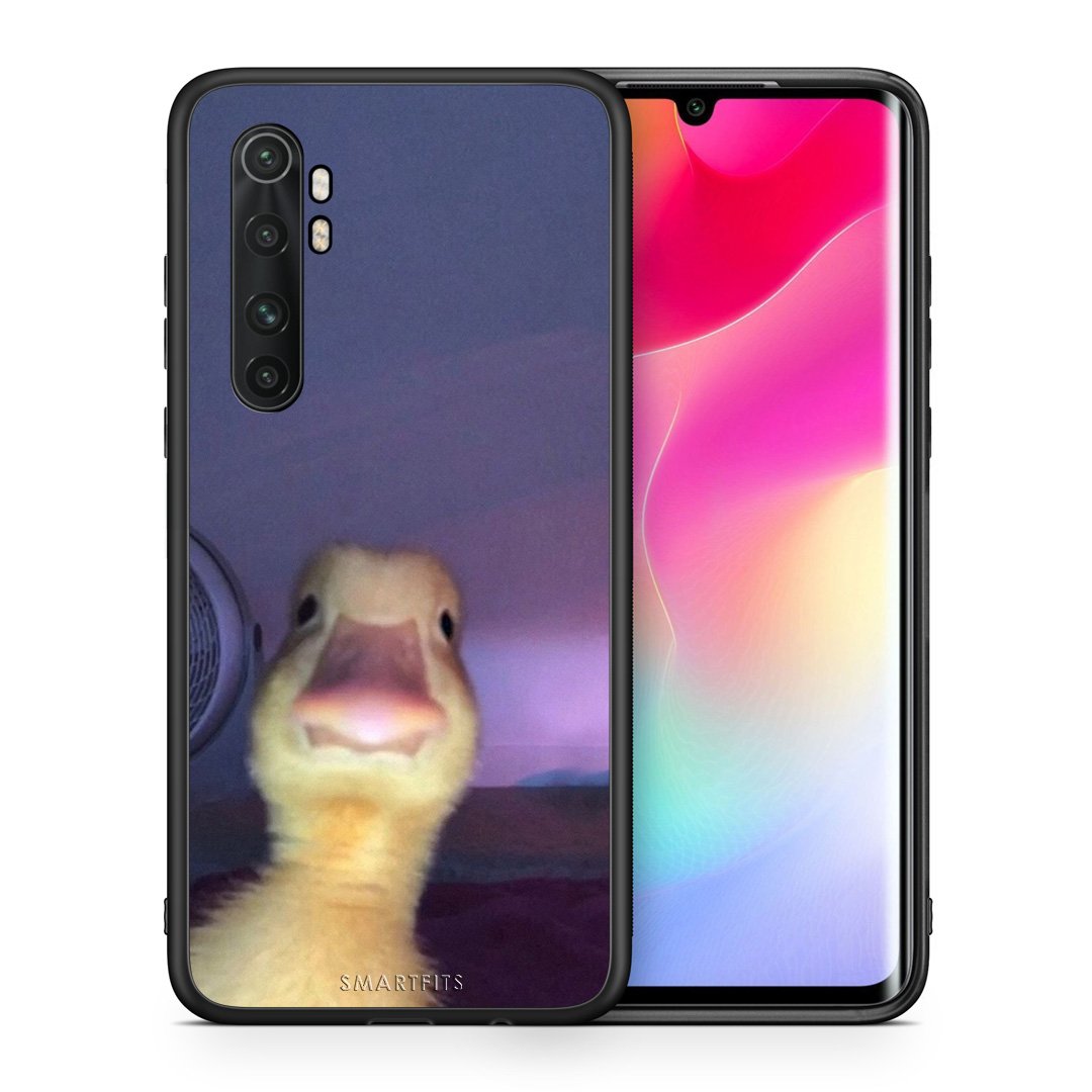 Θήκη Xiaomi Mi 10 Ultra Meme Duck από τη Smartfits με σχέδιο στο πίσω μέρος και μαύρο περίβλημα | Xiaomi Mi 10 Ultra Meme Duck case with colorful back and black bezels