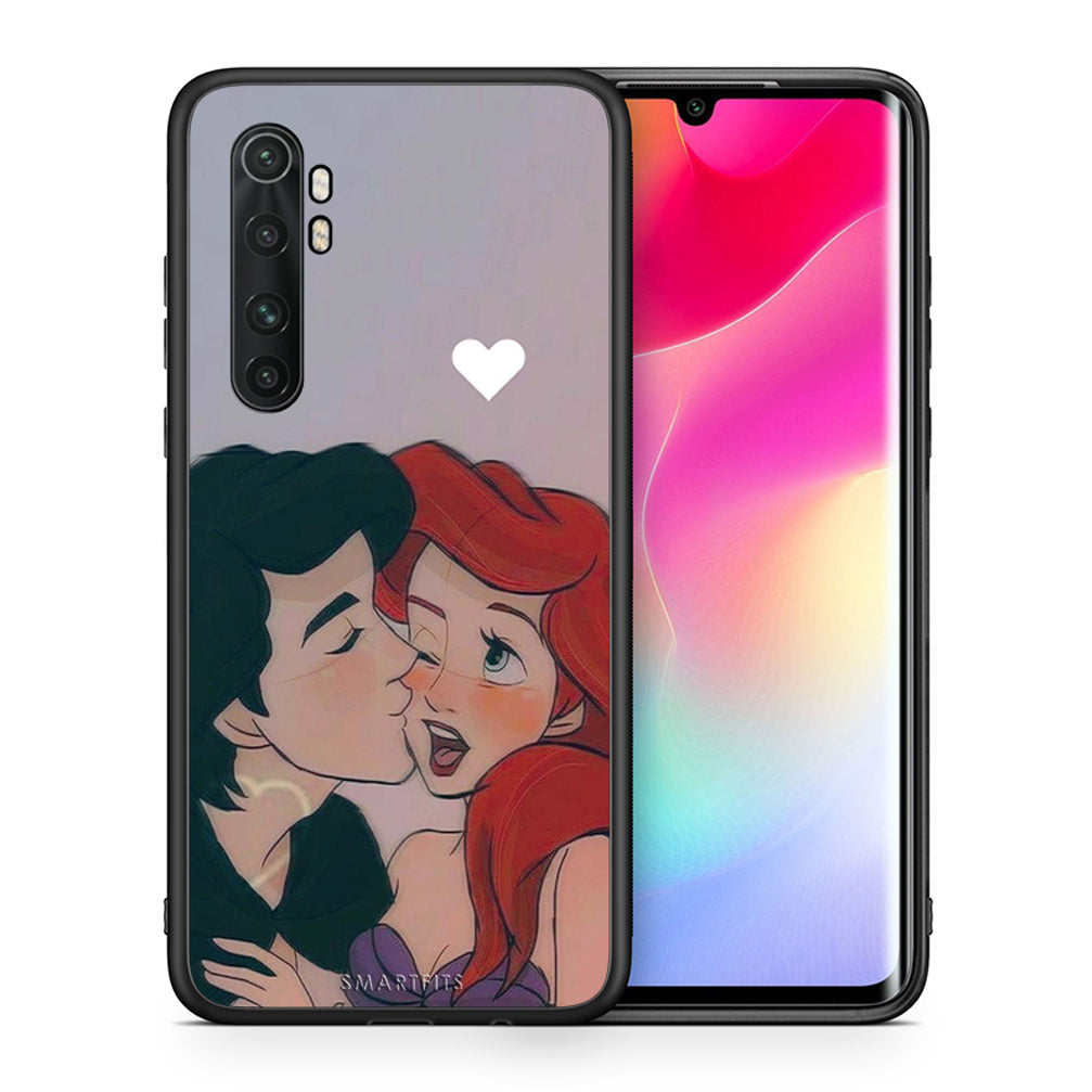 Θήκη Αγίου Βαλεντίνου Xiaomi Mi 10 Ultra Mermaid Love από τη Smartfits με σχέδιο στο πίσω μέρος και μαύρο περίβλημα | Xiaomi Mi 10 Ultra Mermaid Love case with colorful back and black bezels