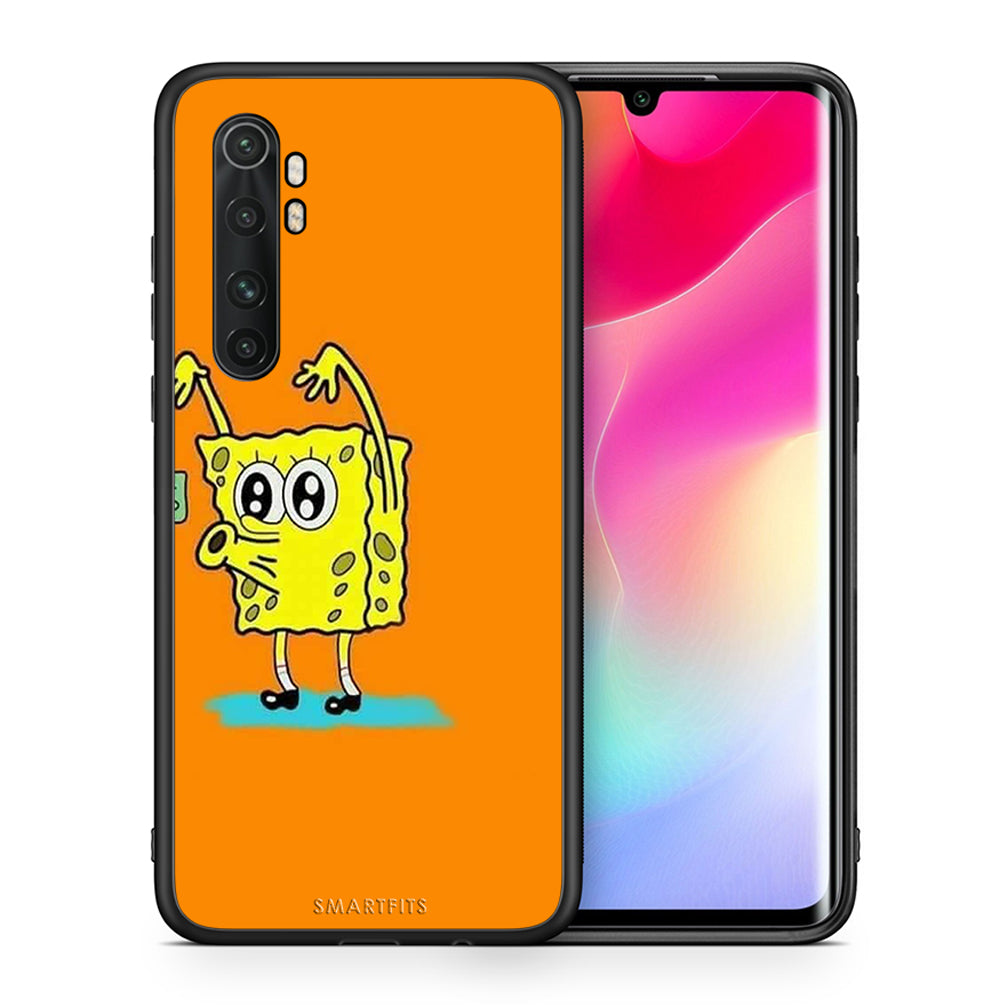 Θήκη Αγίου Βαλεντίνου Xiaomi Mi Note 10 Lite No Money 2 από τη Smartfits με σχέδιο στο πίσω μέρος και μαύρο περίβλημα | Xiaomi Mi Note 10 Lite No Money 2 case with colorful back and black bezels