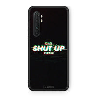 Thumbnail for Xiaomi Mi Note 10 Lite OMG ShutUp θήκη από τη Smartfits με σχέδιο στο πίσω μέρος και μαύρο περίβλημα | Smartphone case with colorful back and black bezels by Smartfits