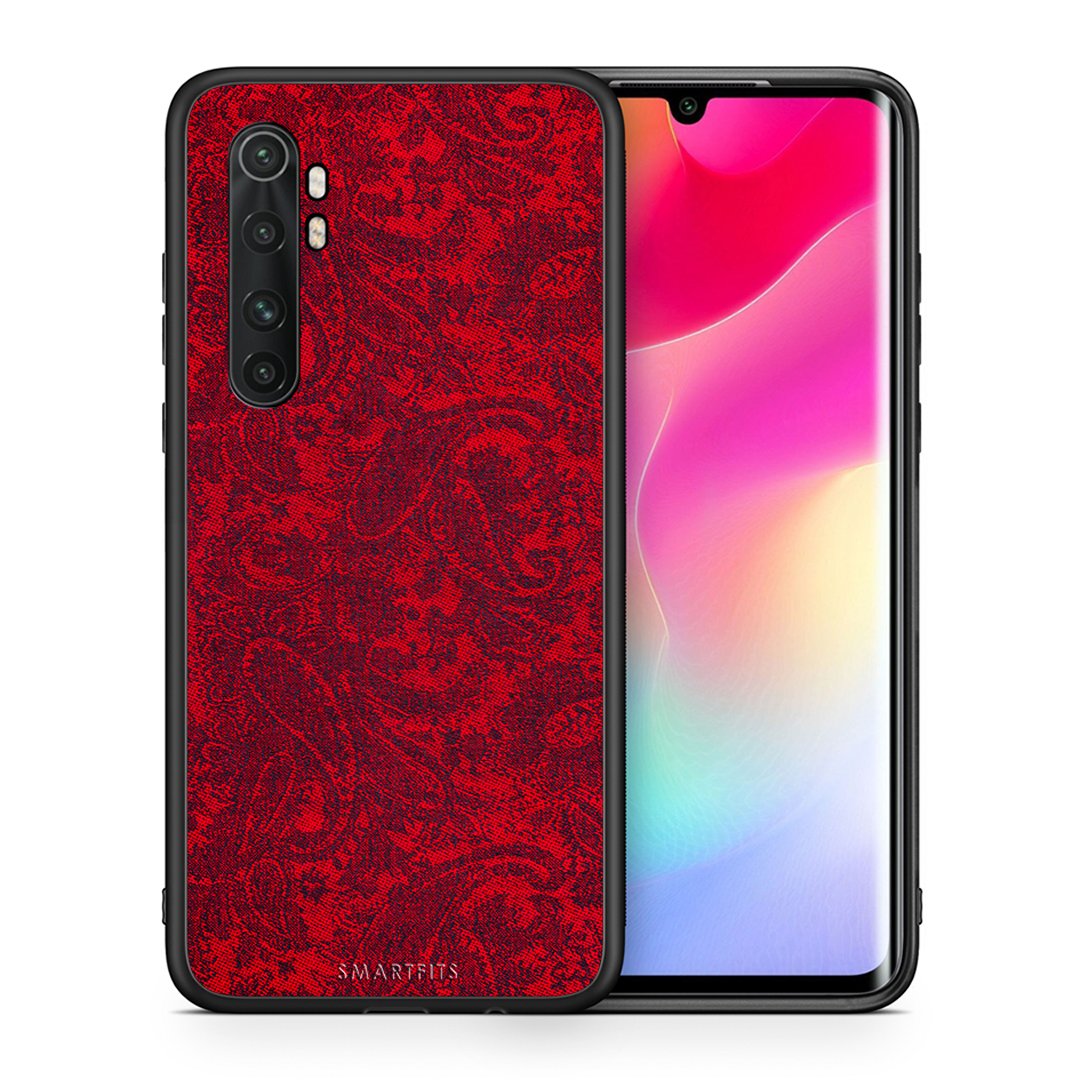 Θήκη Xiaomi Mi Note 10 Lite Paisley Cashmere από τη Smartfits με σχέδιο στο πίσω μέρος και μαύρο περίβλημα | Xiaomi Mi Note 10 Lite Paisley Cashmere case with colorful back and black bezels