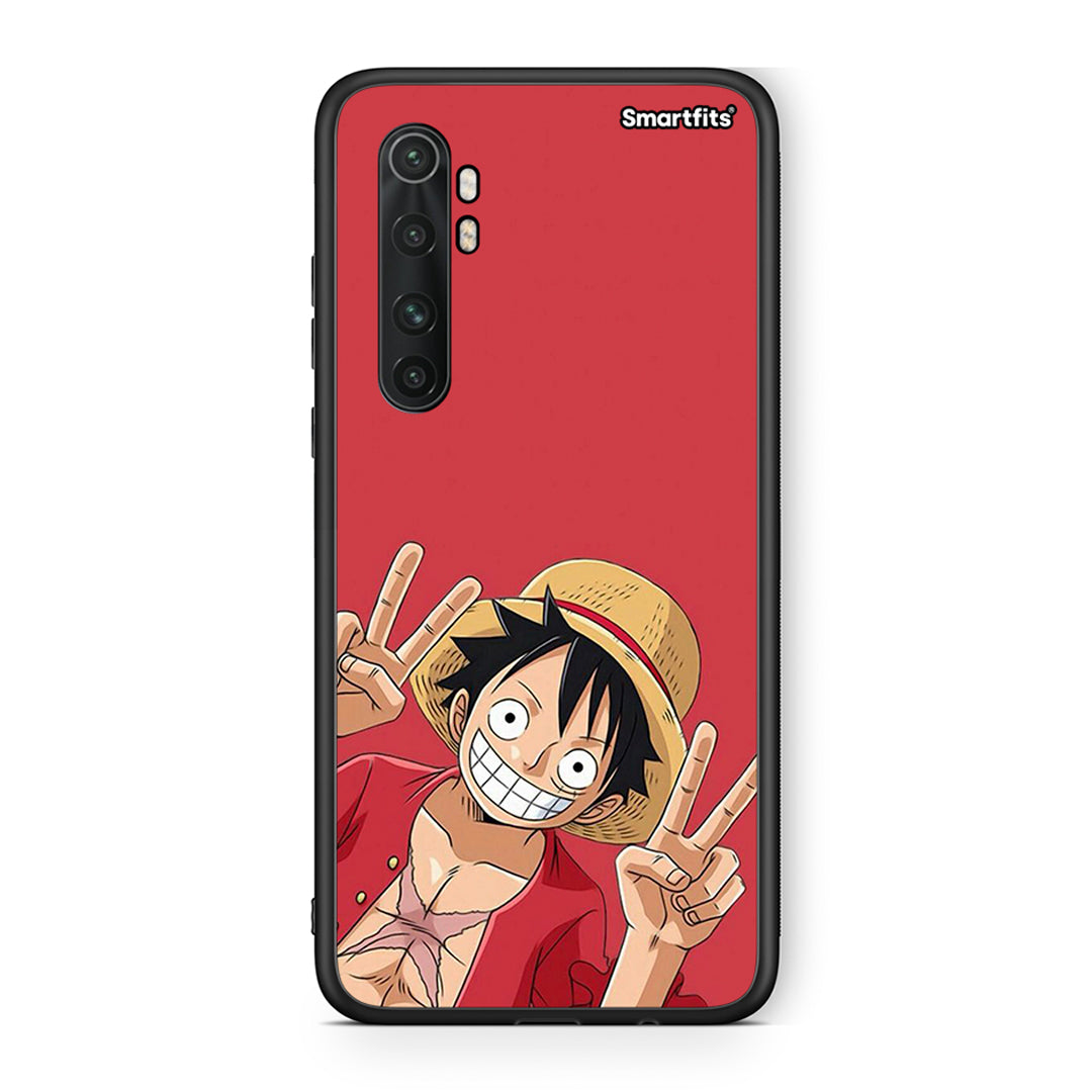 Xiaomi Mi 10 Ultra Pirate Luffy Θήκη από τη Smartfits με σχέδιο στο πίσω μέρος και μαύρο περίβλημα | Smartphone case with colorful back and black bezels by Smartfits