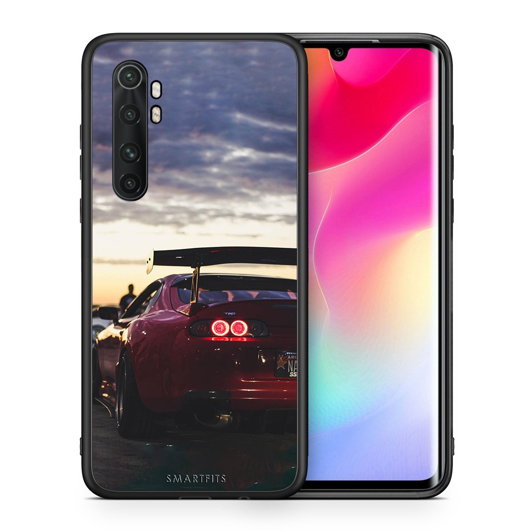 Θήκη Xiaomi Mi 10 Ultra Racing Supra από τη Smartfits με σχέδιο στο πίσω μέρος και μαύρο περίβλημα | Xiaomi Mi 10 Ultra Racing Supra case with colorful back and black bezels