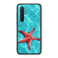Thumbnail for Xiaomi Mi Note 10 Lite Red Starfish Θήκη από τη Smartfits με σχέδιο στο πίσω μέρος και μαύρο περίβλημα | Smartphone case with colorful back and black bezels by Smartfits