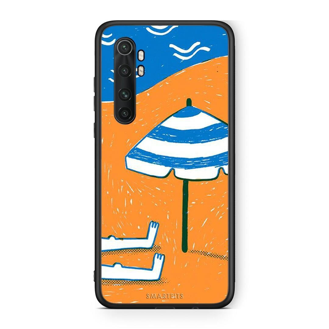 Xiaomi Mi Note 10 Lite Summering Θήκη από τη Smartfits με σχέδιο στο πίσω μέρος και μαύρο περίβλημα | Smartphone case with colorful back and black bezels by Smartfits