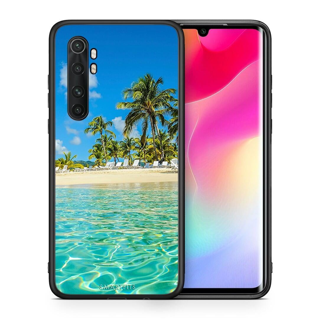 Θήκη Xiaomi Mi 10 Ultra Tropical Vibes από τη Smartfits με σχέδιο στο πίσω μέρος και μαύρο περίβλημα | Xiaomi Mi 10 Ultra Tropical Vibes case with colorful back and black bezels