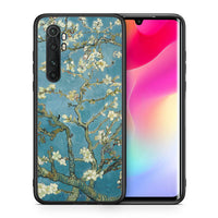 Thumbnail for Θήκη Xiaomi Mi Note 10 Lite White Blossoms από τη Smartfits με σχέδιο στο πίσω μέρος και μαύρο περίβλημα | Xiaomi Mi Note 10 Lite White Blossoms case with colorful back and black bezels