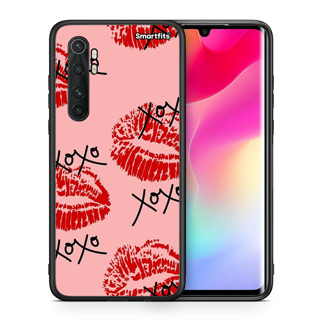 Θήκη Xiaomi Mi 10 Ultra XOXO Lips από τη Smartfits με σχέδιο στο πίσω μέρος και μαύρο περίβλημα | Xiaomi Mi 10 Ultra XOXO Lips case with colorful back and black bezels