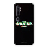 Thumbnail for Xiaomi Mi Note 10 Pro OMG ShutUp θήκη από τη Smartfits με σχέδιο στο πίσω μέρος και μαύρο περίβλημα | Smartphone case with colorful back and black bezels by Smartfits
