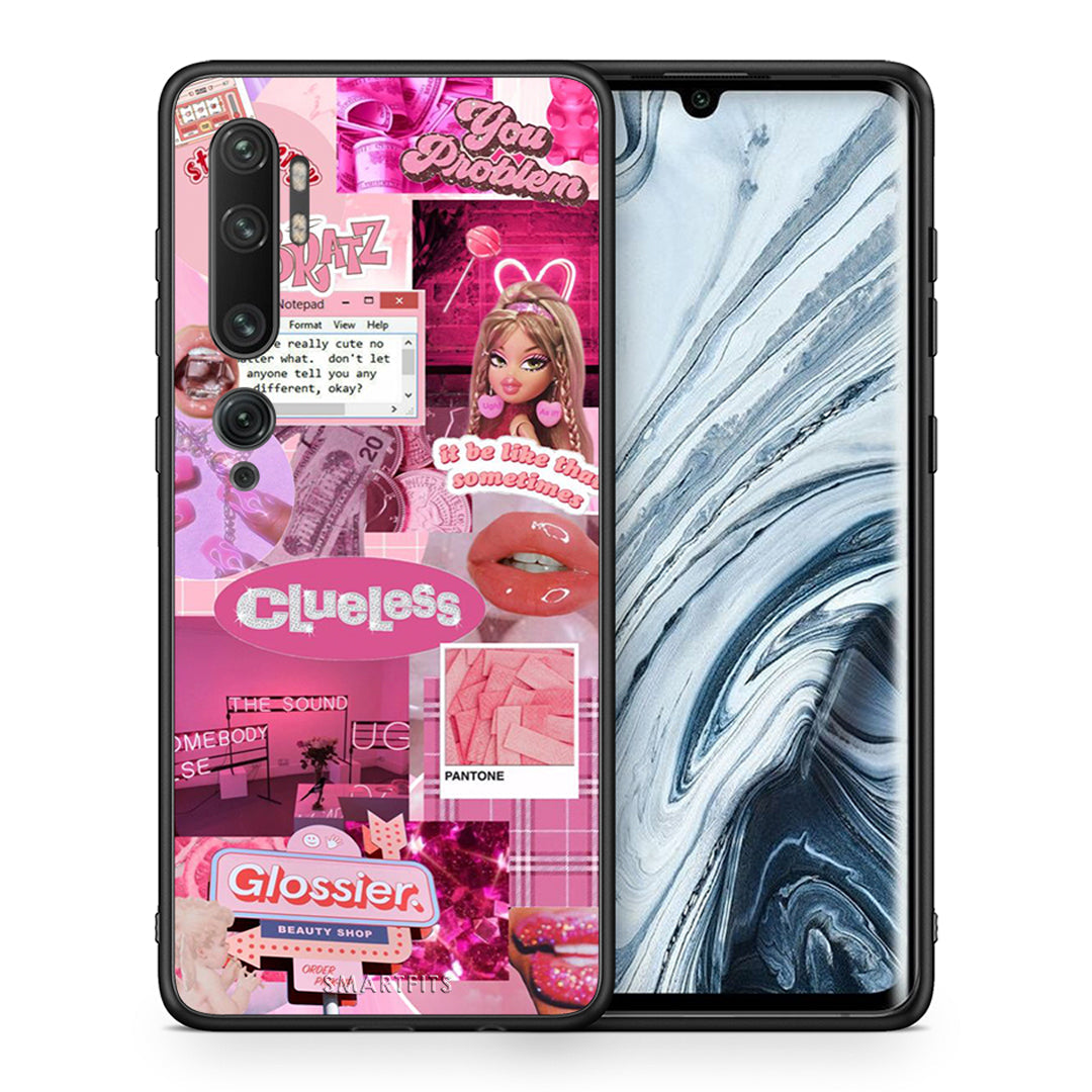 Θήκη Αγίου Βαλεντίνου Xiaomi Mi Note 10 / 10 Pro Pink Love από τη Smartfits με σχέδιο στο πίσω μέρος και μαύρο περίβλημα | Xiaomi Mi Note 10 / 10 Pro Pink Love case with colorful back and black bezels