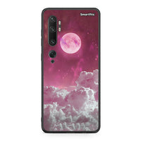 Thumbnail for Xiaomi Mi Note 10 / 10 Pro Pink Moon Θήκη από τη Smartfits με σχέδιο στο πίσω μέρος και μαύρο περίβλημα | Smartphone case with colorful back and black bezels by Smartfits