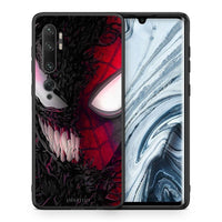 Thumbnail for Θήκη Xiaomi Mi Note 10 Pro SpiderVenom PopArt από τη Smartfits με σχέδιο στο πίσω μέρος και μαύρο περίβλημα | Xiaomi Mi Note 10 Pro SpiderVenom PopArt case with colorful back and black bezels