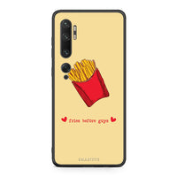 Thumbnail for Xiaomi Mi Note 10 / 10 Pro Fries Before Guys Θήκη Αγίου Βαλεντίνου από τη Smartfits με σχέδιο στο πίσω μέρος και μαύρο περίβλημα | Smartphone case with colorful back and black bezels by Smartfits