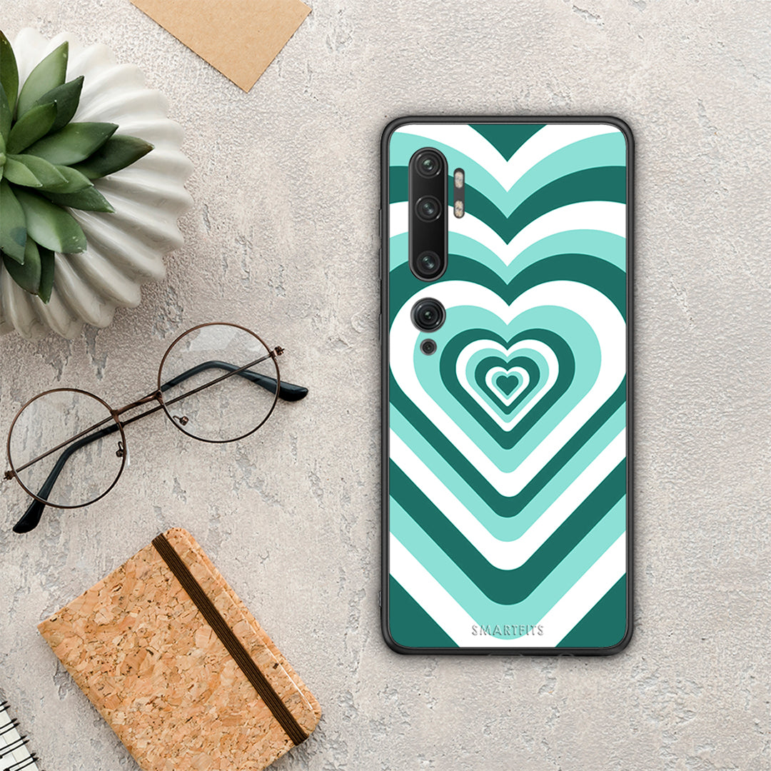 Green Hearts - Xiaomi Mi Note 10 /10 Pro case