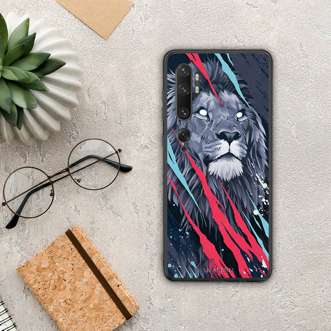 PopArt Lion Designer - Xiaomi Mi Note 10 / 10 Pro case