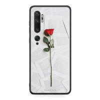 Thumbnail for Xiaomi Mi Note 10/10 Pro Red Rose θήκη από τη Smartfits με σχέδιο στο πίσω μέρος και μαύρο περίβλημα | Smartphone case with colorful back and black bezels by Smartfits