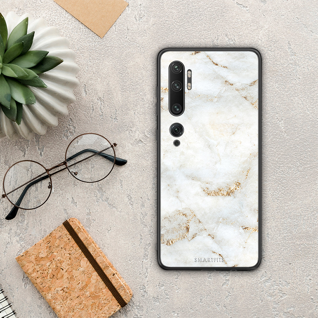 White Gold Marble - Xiaomi Mi Note 10 / 10 Pro θήκη