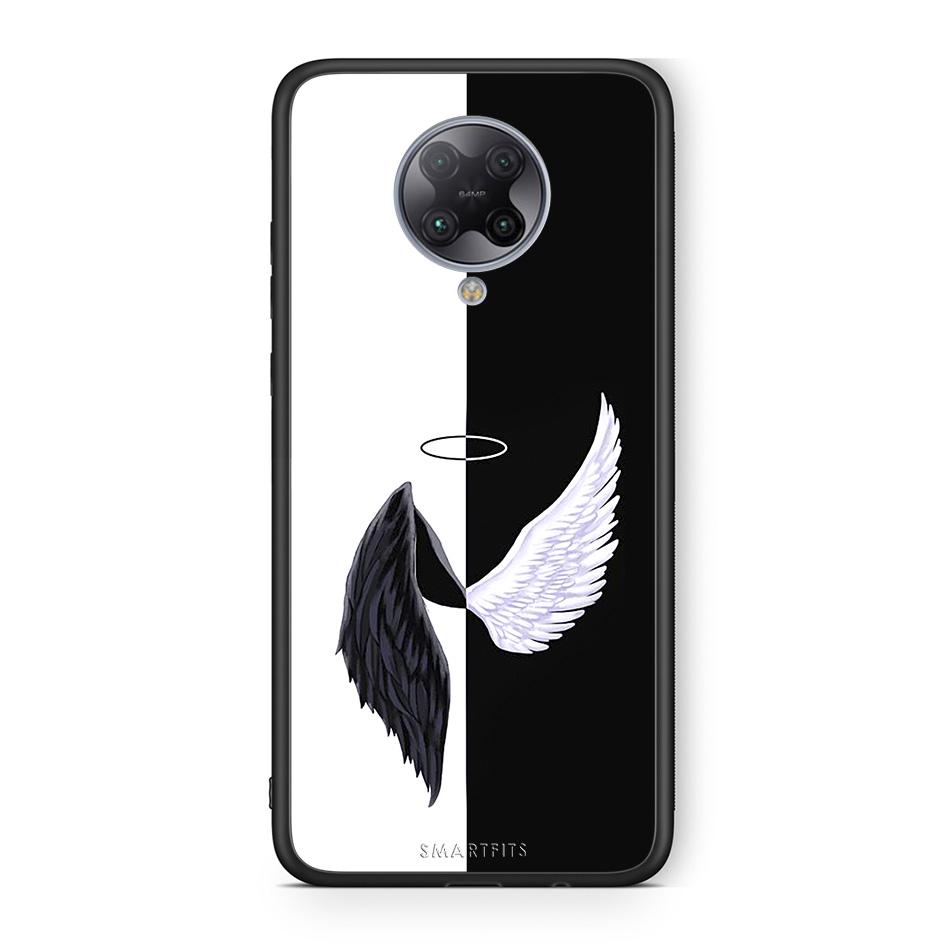 Xiaomi Poco F2 Pro Angels Demons θήκη από τη Smartfits με σχέδιο στο πίσω μέρος και μαύρο περίβλημα | Smartphone case with colorful back and black bezels by Smartfits