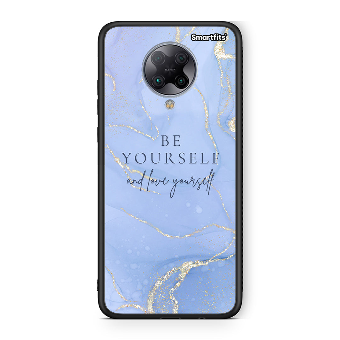 Xiaomi Poco F2 Pro Be Yourself θήκη από τη Smartfits με σχέδιο στο πίσω μέρος και μαύρο περίβλημα | Smartphone case with colorful back and black bezels by Smartfits