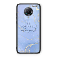 Thumbnail for Xiaomi Poco F2 Pro Be Yourself θήκη από τη Smartfits με σχέδιο στο πίσω μέρος και μαύρο περίβλημα | Smartphone case with colorful back and black bezels by Smartfits