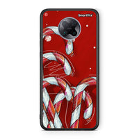 Thumbnail for Xiaomi Poco F2 Pro Candy Cane θήκη από τη Smartfits με σχέδιο στο πίσω μέρος και μαύρο περίβλημα | Smartphone case with colorful back and black bezels by Smartfits