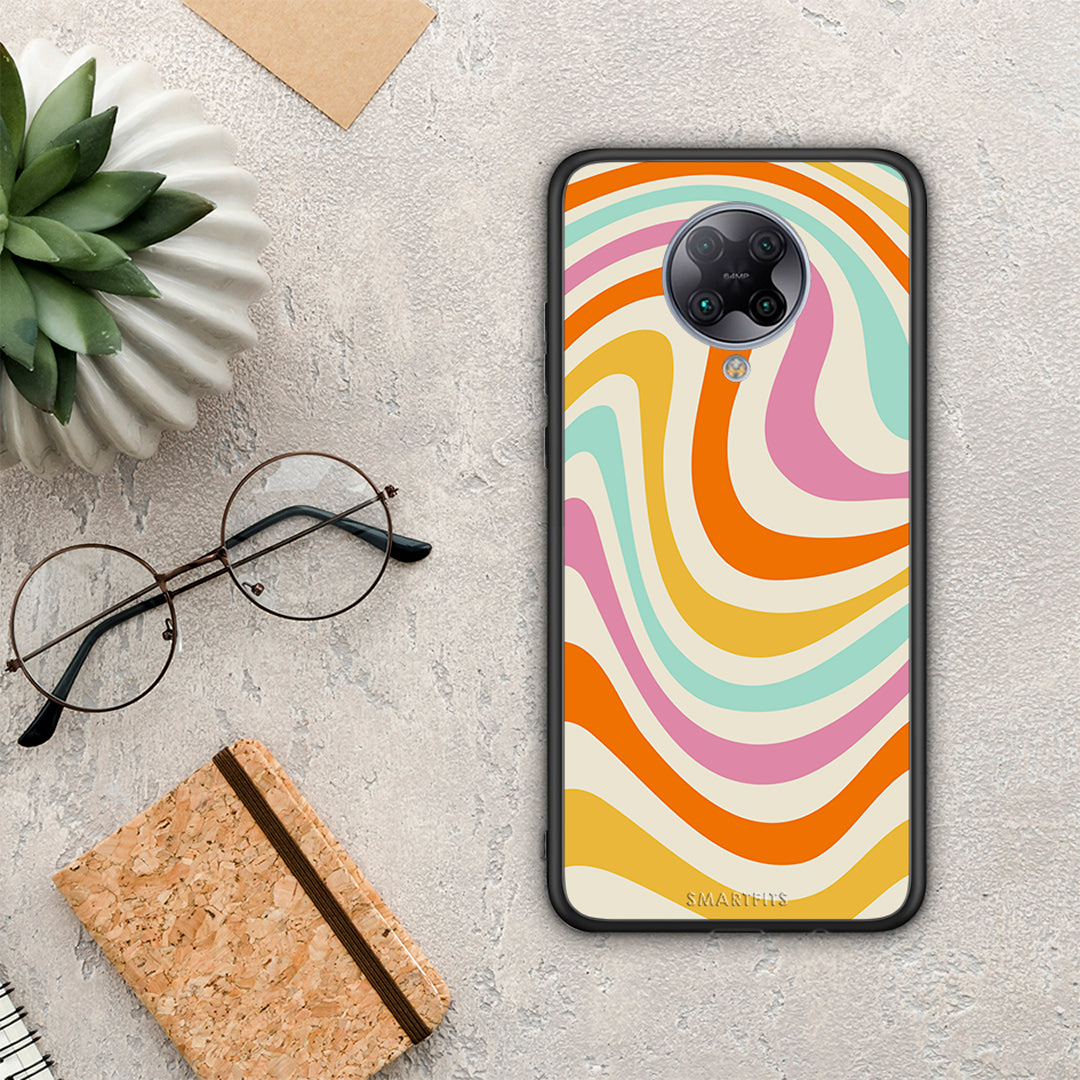 Colorful Waves - Xiaomi Poco F2 Pro case