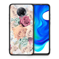 Thumbnail for Θήκη Xiaomi Poco F2 Pro Bouquet Floral από τη Smartfits με σχέδιο στο πίσω μέρος και μαύρο περίβλημα | Xiaomi Poco F2 Pro Bouquet Floral case with colorful back and black bezels