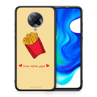 Thumbnail for Θήκη Αγίου Βαλεντίνου Xiaomi Poco F2 Pro Fries Before Guys από τη Smartfits με σχέδιο στο πίσω μέρος και μαύρο περίβλημα | Xiaomi Poco F2 Pro Fries Before Guys case with colorful back and black bezels