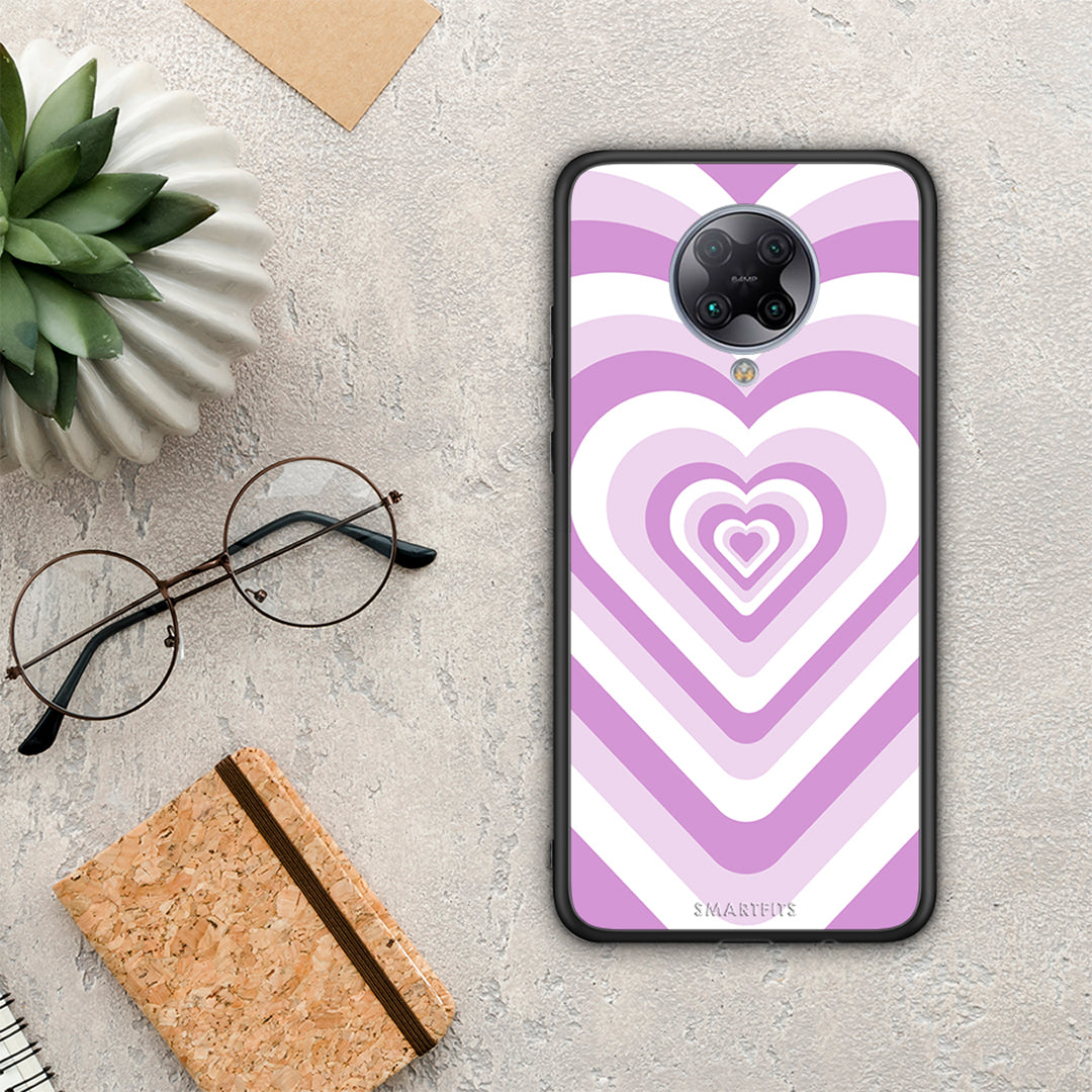 Lilac Hearts - Xiaomi Poco F2 Pro case