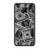 Thumbnail for Xiaomi Poco F2 Pro Money Dollars θήκη από τη Smartfits με σχέδιο στο πίσω μέρος και μαύρο περίβλημα | Smartphone case with colorful back and black bezels by Smartfits