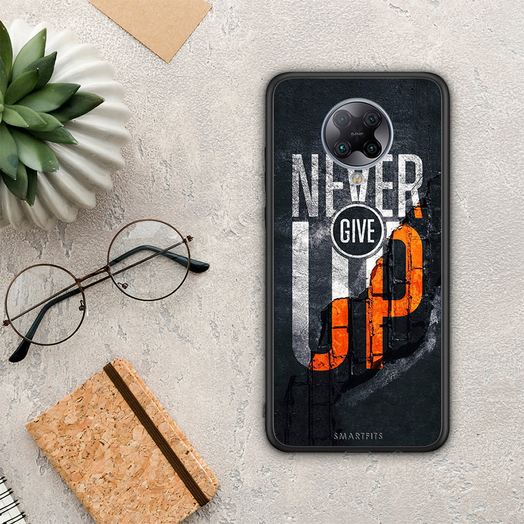 Never Give Up - Xiaomi Poco F2 Pro case