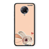 Thumbnail for Xiaomi Poco F2 Pro Nick Wilde And Judy Hopps Love 2 θήκη από τη Smartfits με σχέδιο στο πίσω μέρος και μαύρο περίβλημα | Smartphone case with colorful back and black bezels by Smartfits
