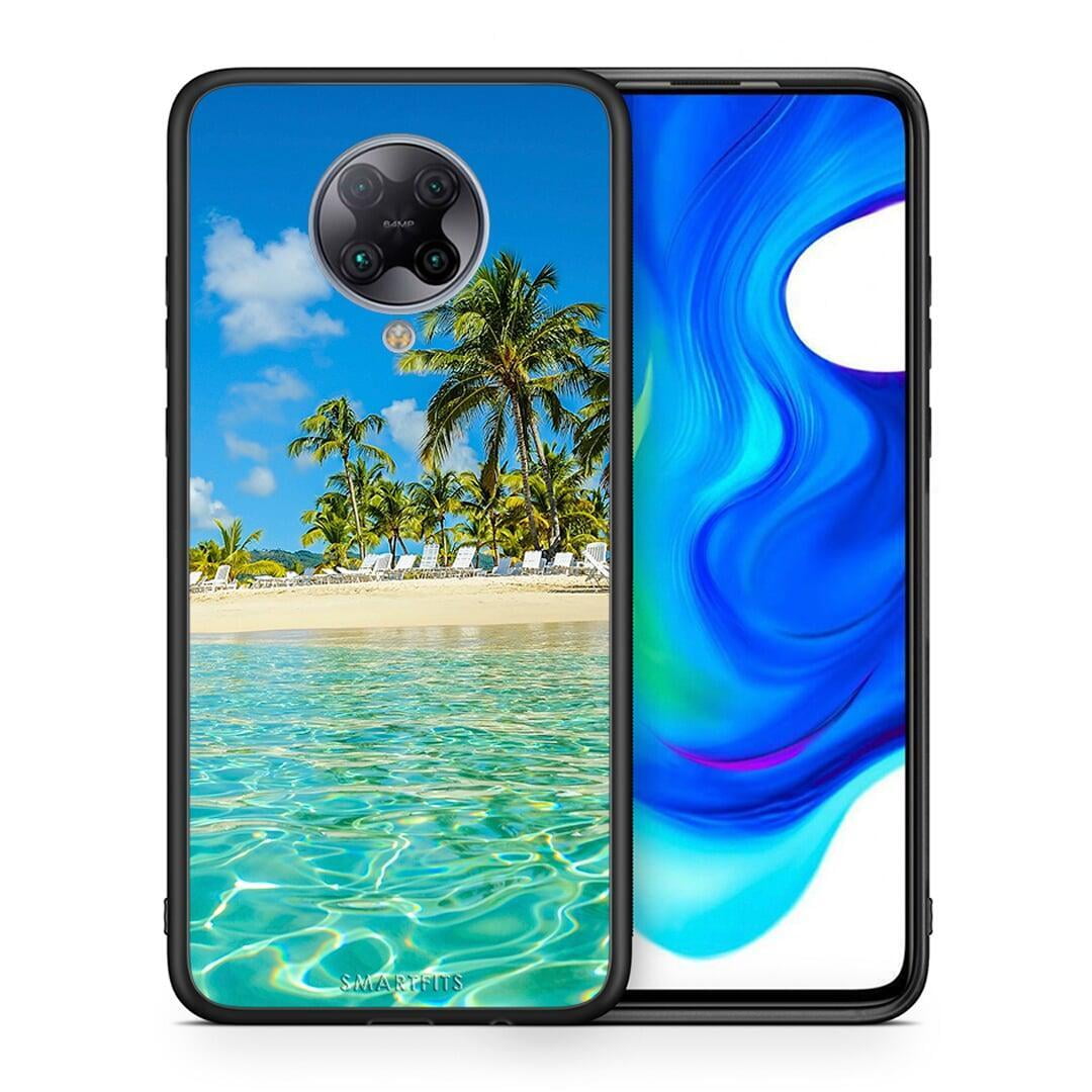 Θήκη Xiaomi Poco F2 Pro Tropical Vibes από τη Smartfits με σχέδιο στο πίσω μέρος και μαύρο περίβλημα | Xiaomi Poco F2 Pro Tropical Vibes case with colorful back and black bezels