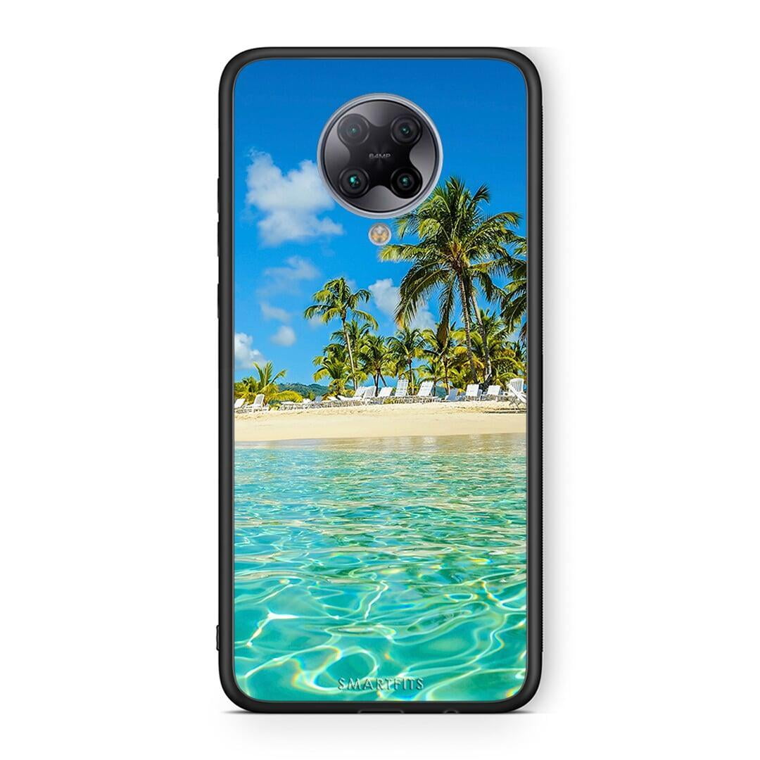Xiaomi Poco F2 Pro Tropical Vibes Θήκη από τη Smartfits με σχέδιο στο πίσω μέρος και μαύρο περίβλημα | Smartphone case with colorful back and black bezels by Smartfits