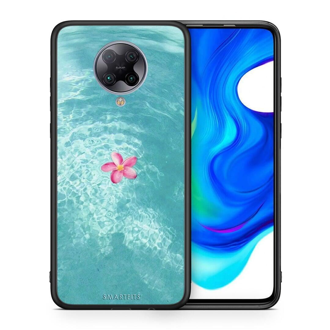 Θήκη Xiaomi Poco F2 Pro Water Flower από τη Smartfits με σχέδιο στο πίσω μέρος και μαύρο περίβλημα | Xiaomi Poco F2 Pro Water Flower case with colorful back and black bezels