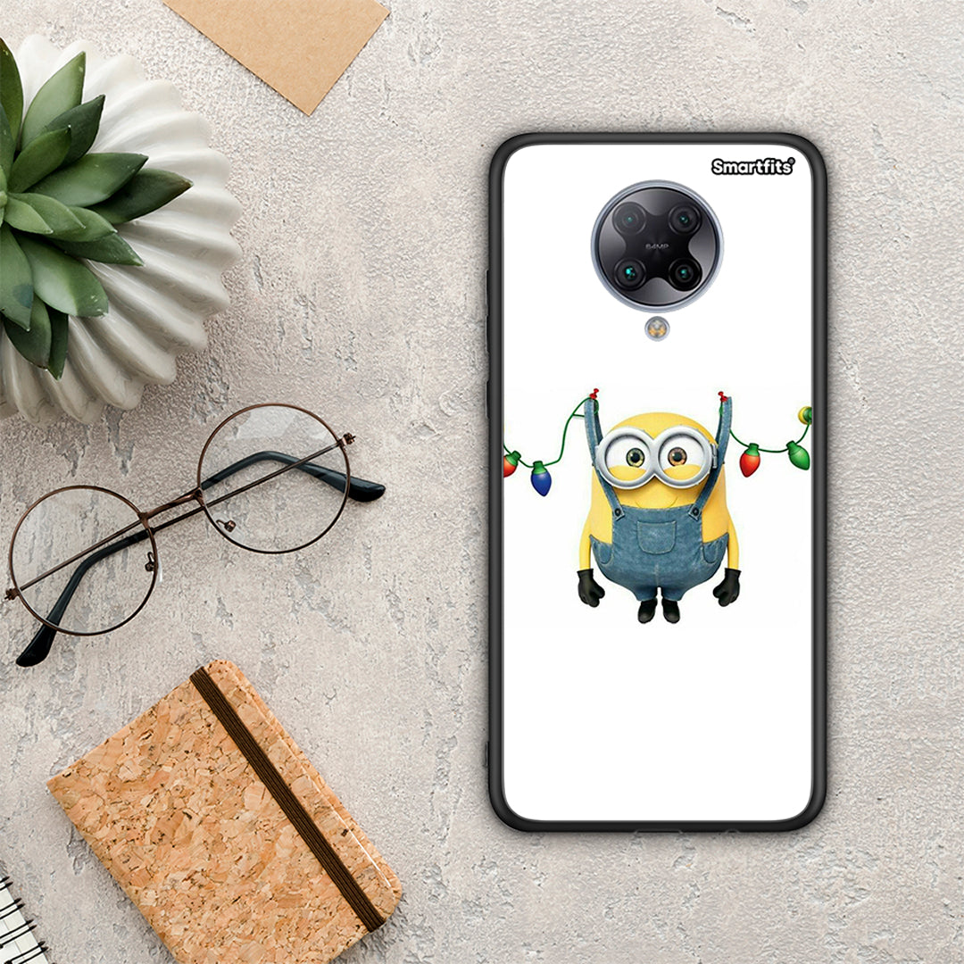 Xmas Minion Lights - Xiaomi Poco F2 Pro case