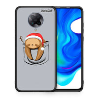 Thumbnail for Θήκη Xiaomi Poco F2 Pro Xmas Zzzz από τη Smartfits με σχέδιο στο πίσω μέρος και μαύρο περίβλημα | Xiaomi Poco F2 Pro Xmas Zzzz case with colorful back and black bezels