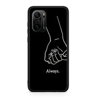 Thumbnail for Xiaomi Poco F3 Always & Forever 1 Θήκη Αγίου Βαλεντίνου από τη Smartfits με σχέδιο στο πίσω μέρος και μαύρο περίβλημα | Smartphone case with colorful back and black bezels by Smartfits