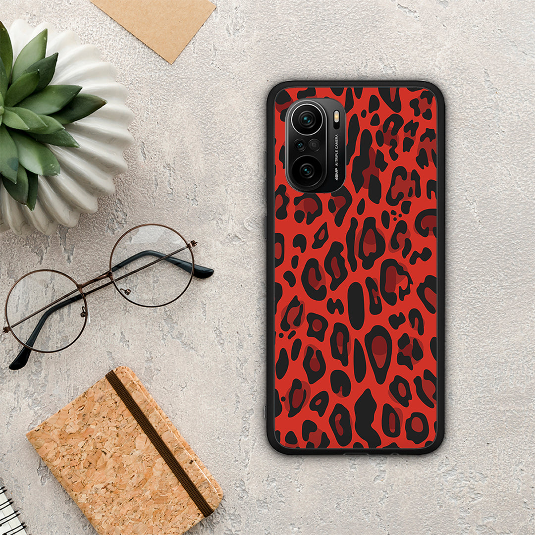 Animal Red Leopard - Xiaomi Poco F3 case