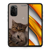 Thumbnail for Θήκη Xiaomi Mi 11i Cats In Love από τη Smartfits με σχέδιο στο πίσω μέρος και μαύρο περίβλημα | Xiaomi Mi 11i Cats In Love case with colorful back and black bezels