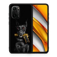 Thumbnail for Θήκη Αγίου Βαλεντίνου Xiaomi Mi 11i Golden Gun από τη Smartfits με σχέδιο στο πίσω μέρος και μαύρο περίβλημα | Xiaomi Mi 11i Golden Gun case with colorful back and black bezels