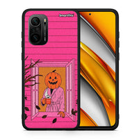 Thumbnail for Θήκη Xiaomi Mi 11i Halloween Pumpkin Lady από τη Smartfits με σχέδιο στο πίσω μέρος και μαύρο περίβλημα | Xiaomi Mi 11i Halloween Pumpkin Lady case with colorful back and black bezels