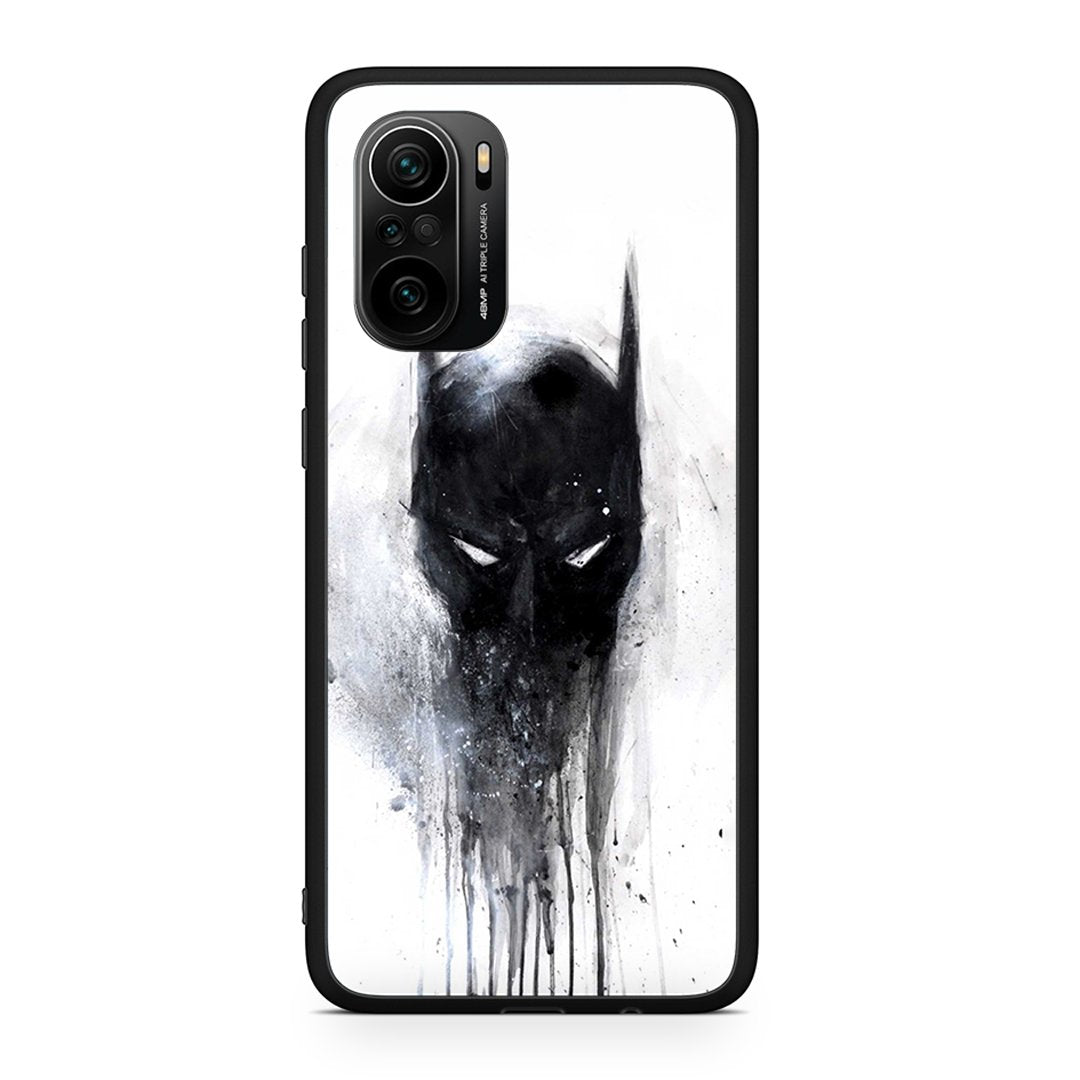 Xiaomi Mi 11i Paint Bat Hero θήκη από τη Smartfits με σχέδιο στο πίσω μέρος και μαύρο περίβλημα | Smartphone case with colorful back and black bezels by Smartfits