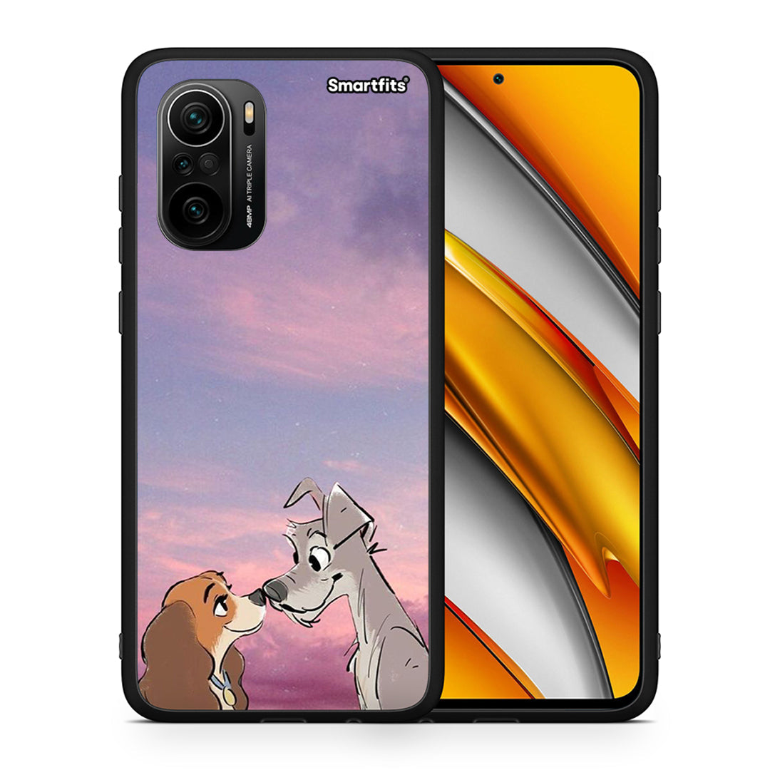 Θήκη Xiaomi Mi 11i Lady And Tramp από τη Smartfits με σχέδιο στο πίσω μέρος και μαύρο περίβλημα | Xiaomi Mi 11i Lady And Tramp case with colorful back and black bezels