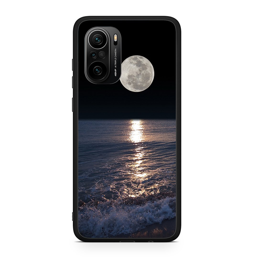 Xiaomi Mi 11i Moon Landscape θήκη από τη Smartfits με σχέδιο στο πίσω μέρος και μαύρο περίβλημα | Smartphone case with colorful back and black bezels by Smartfits