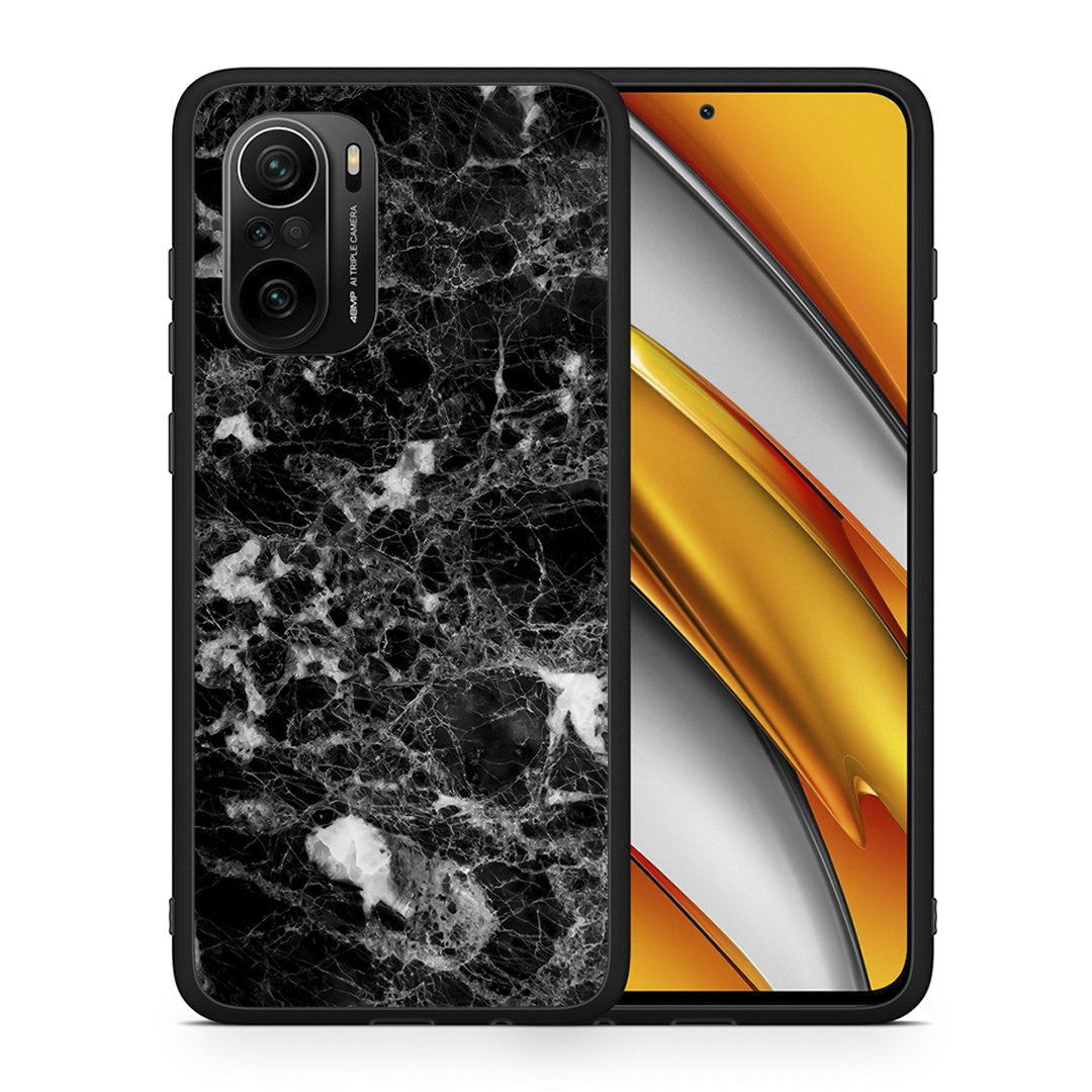 Θήκη Xiaomi Poco F3 Male Marble από τη Smartfits με σχέδιο στο πίσω μέρος και μαύρο περίβλημα | Xiaomi Poco F3 Male Marble case with colorful back and black bezels