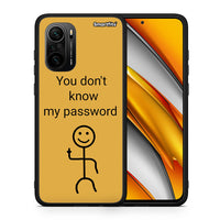 Thumbnail for Θήκη Xiaomi Mi 11i My Password από τη Smartfits με σχέδιο στο πίσω μέρος και μαύρο περίβλημα | Xiaomi Mi 11i My Password case with colorful back and black bezels