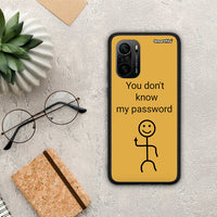 Thumbnail for My Password - Xiaomi Poco F3 case